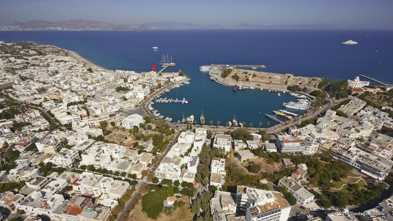 Achilleas Hotel Apartments Cidade de Kos Exterior foto